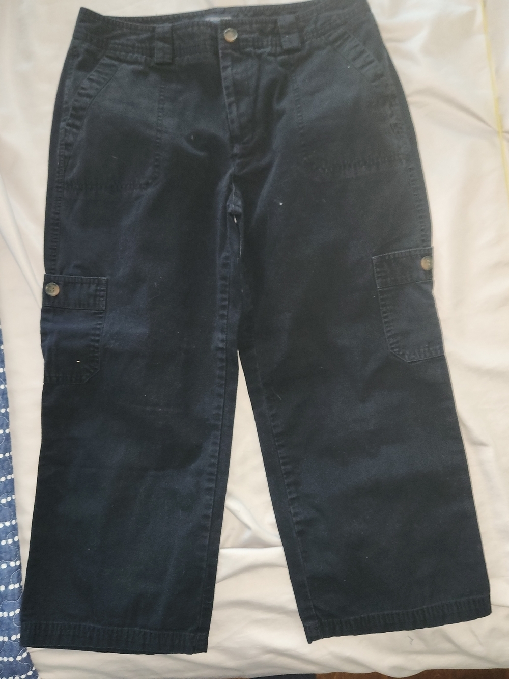 Dockers Navy Straight-Leg Cargo Pants